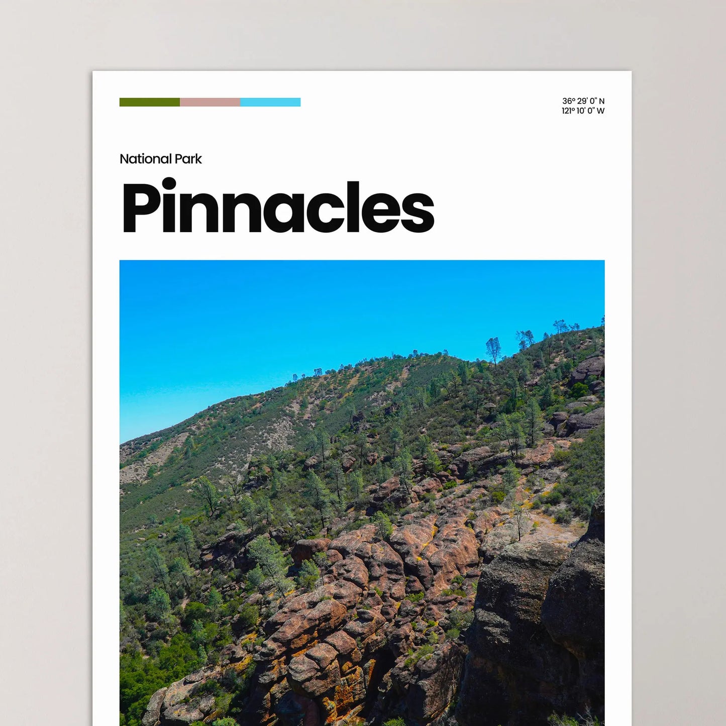 Pinnacles Poster