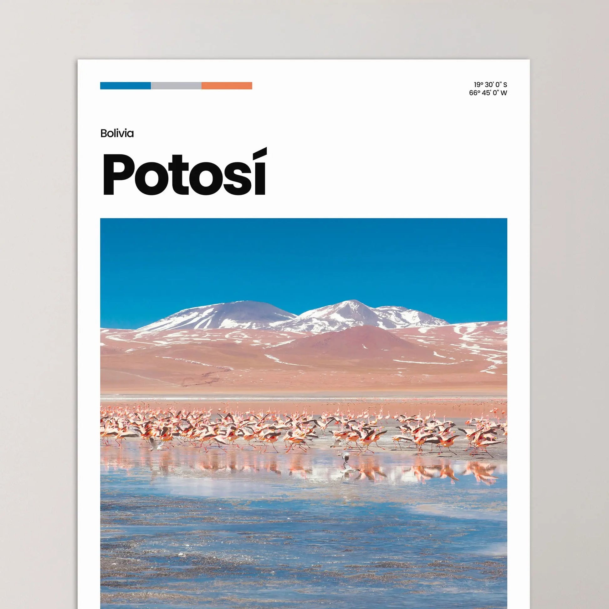 Potosí Poster – Vintage Wall Art Print