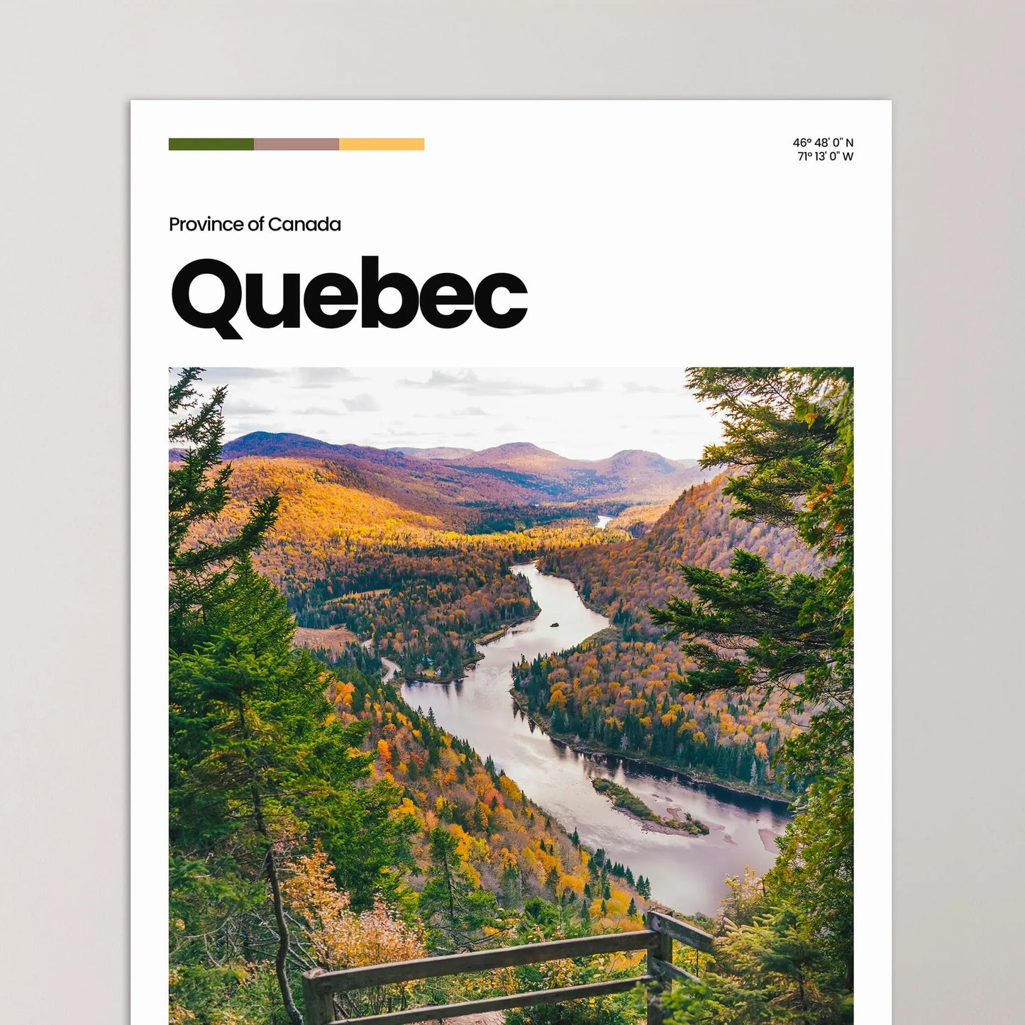 Quebec Poster