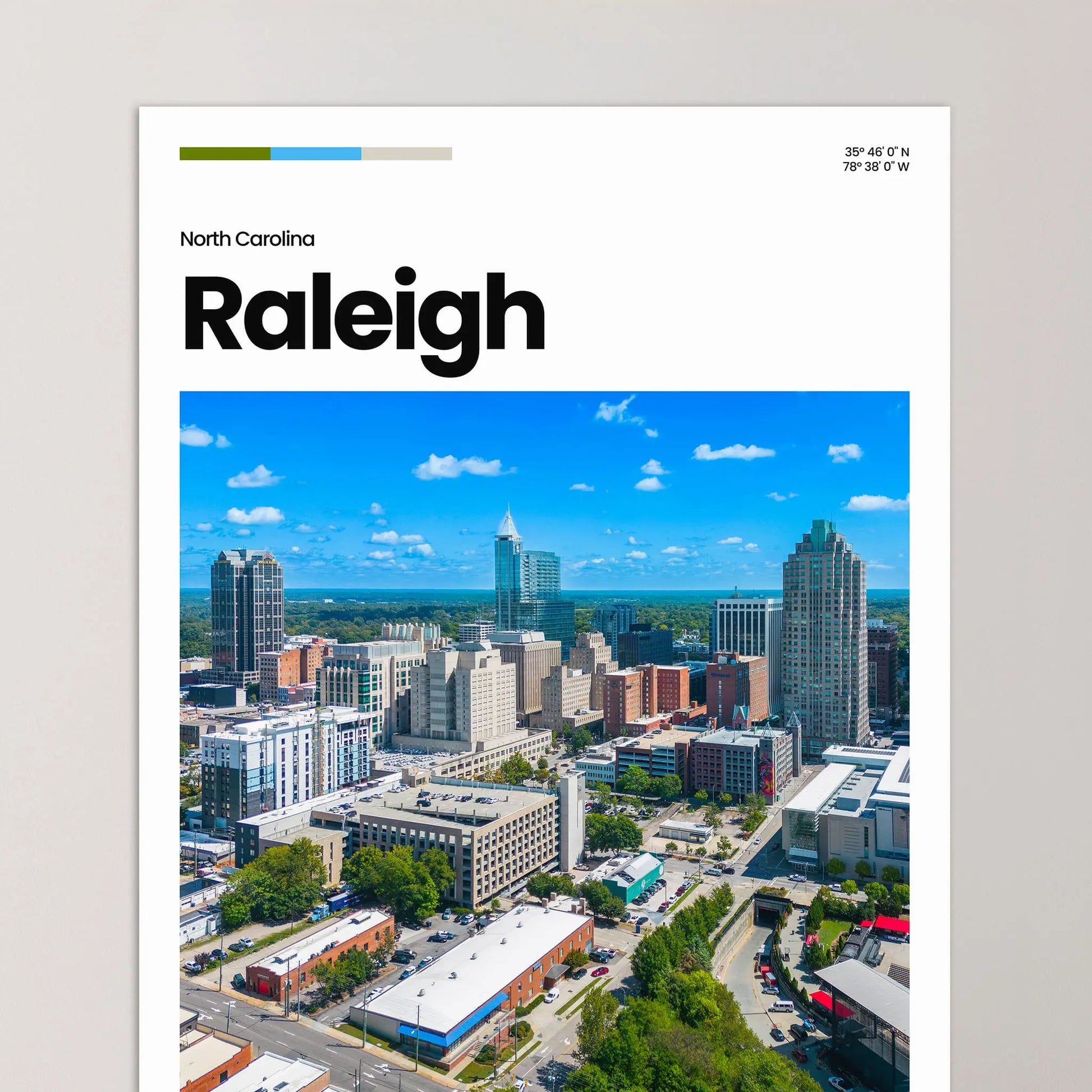 Raleigh Poster – Vintage Wall Art Print