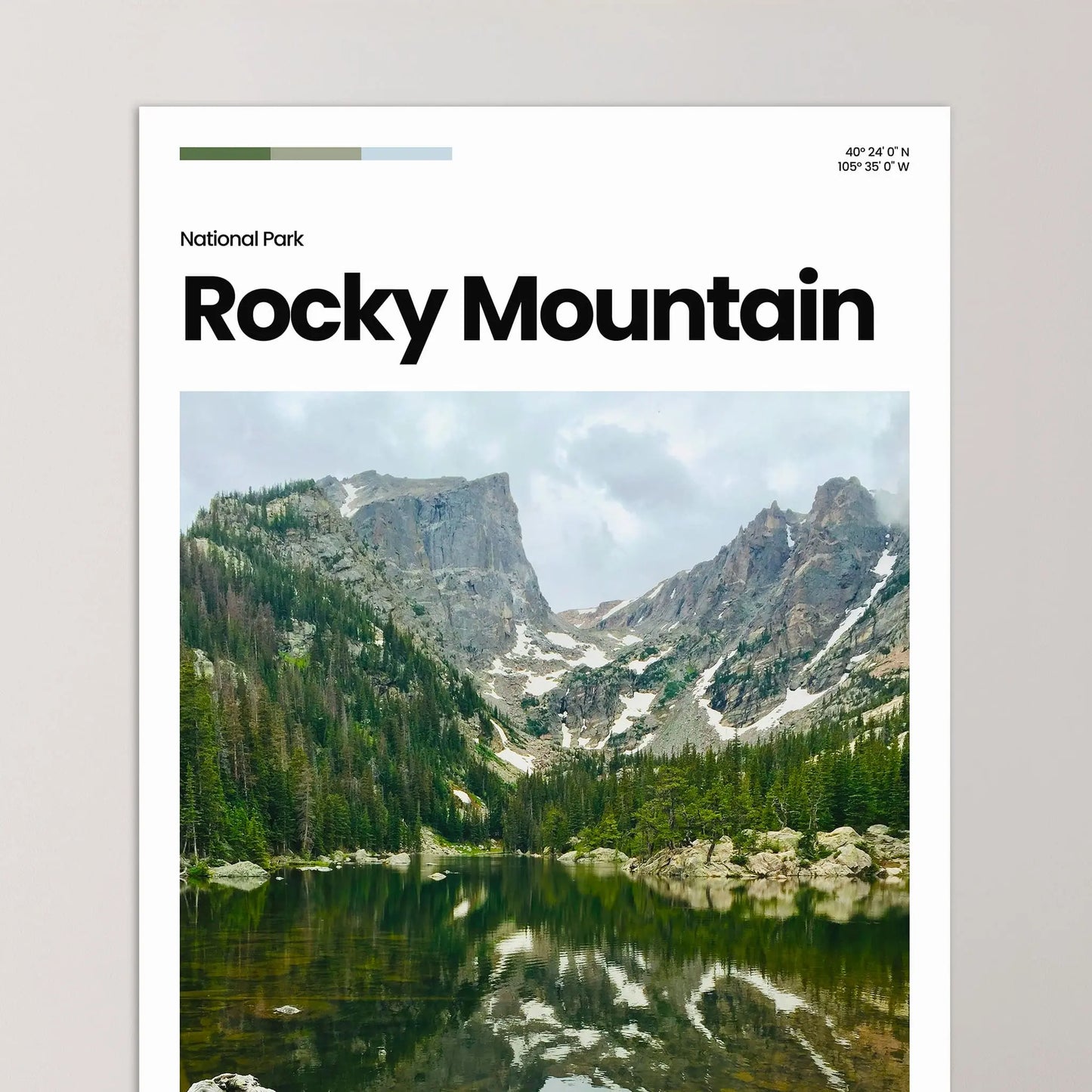 Rocky Mountain Poster