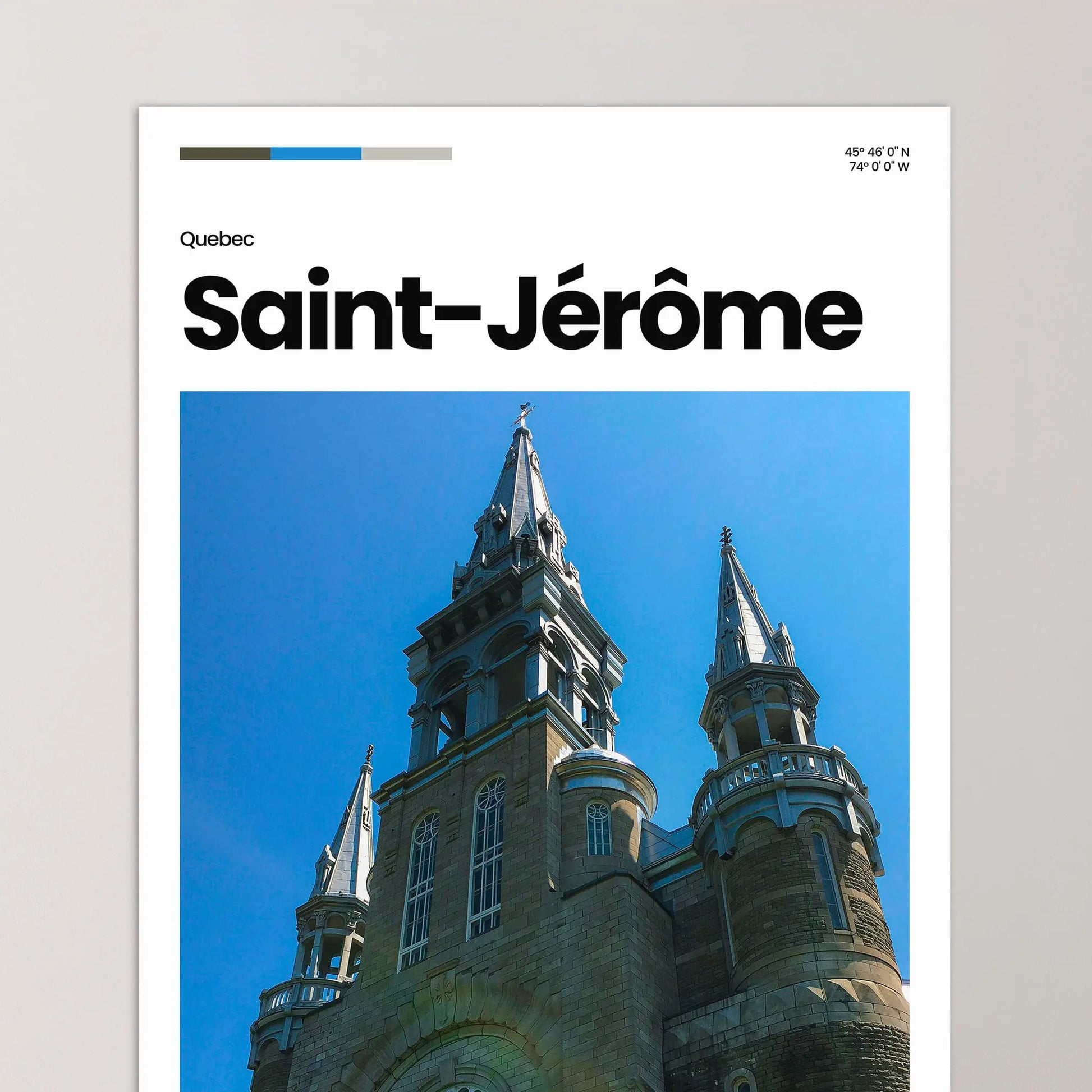Saint-Jérôme Poster – Vintage Wall Art Print