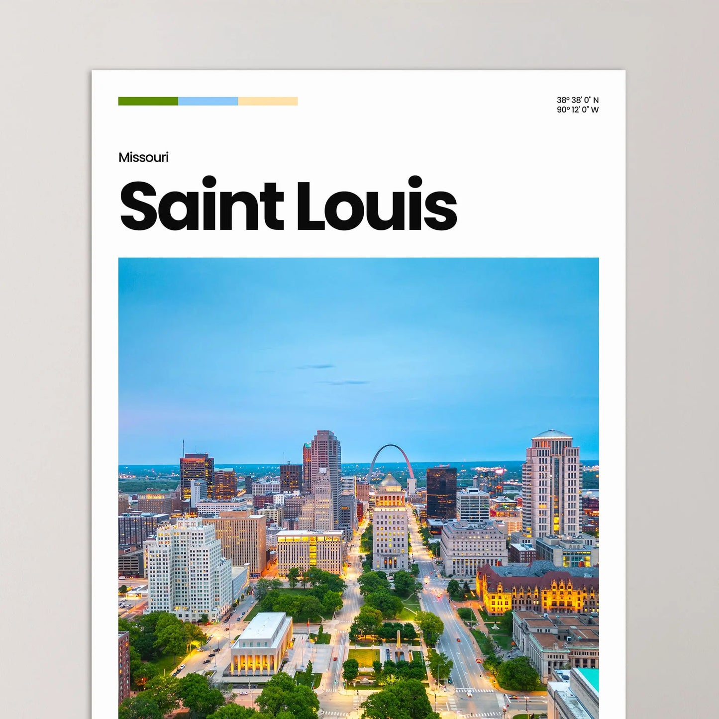 Saint Louis Poster