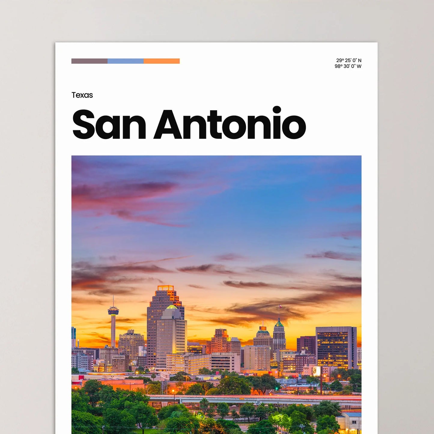 San Antonio Poster