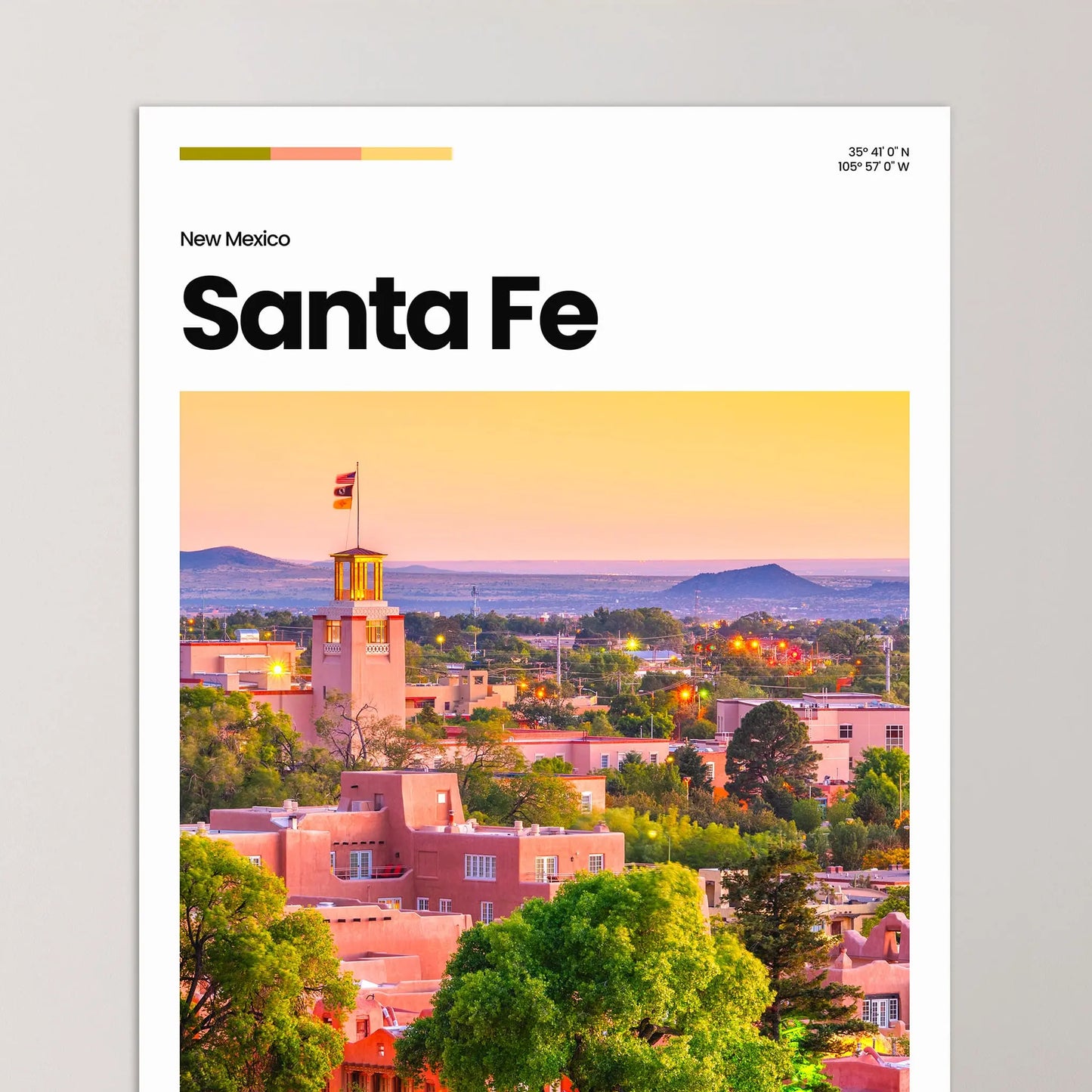 Santa Fe Poster
