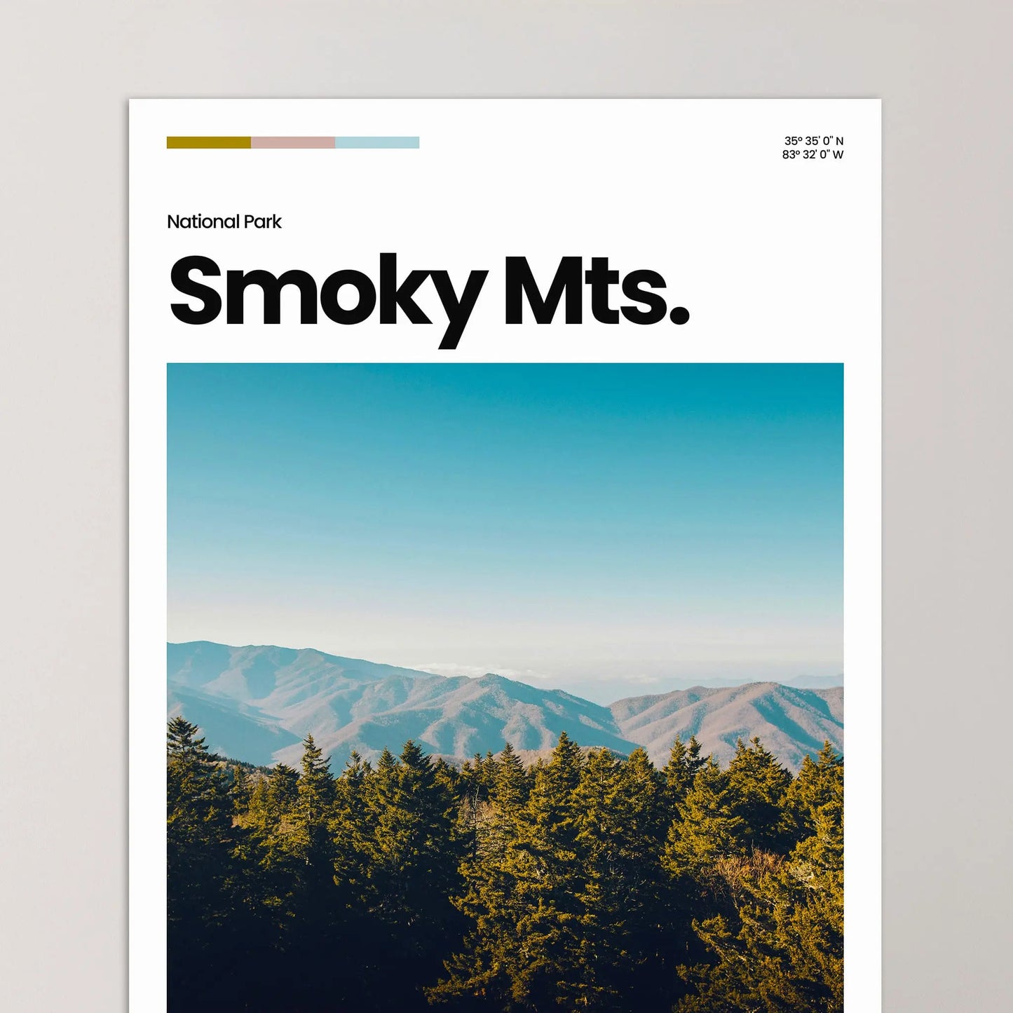 Smoky Mountains Poster
