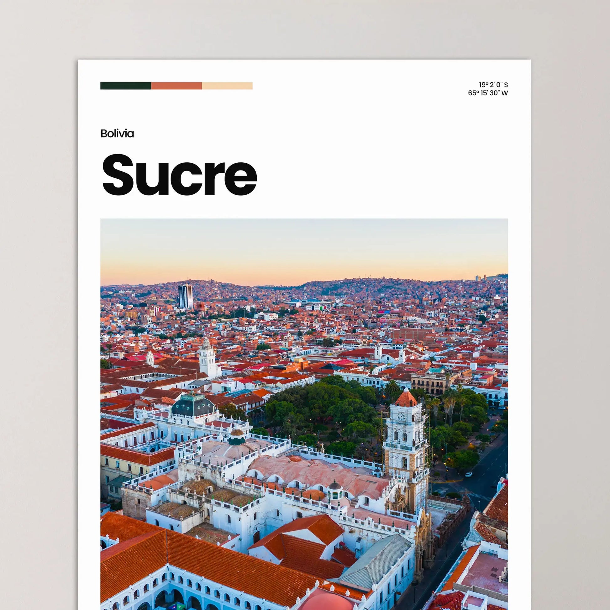 Sucre Poster – Vintage Wall Art Print