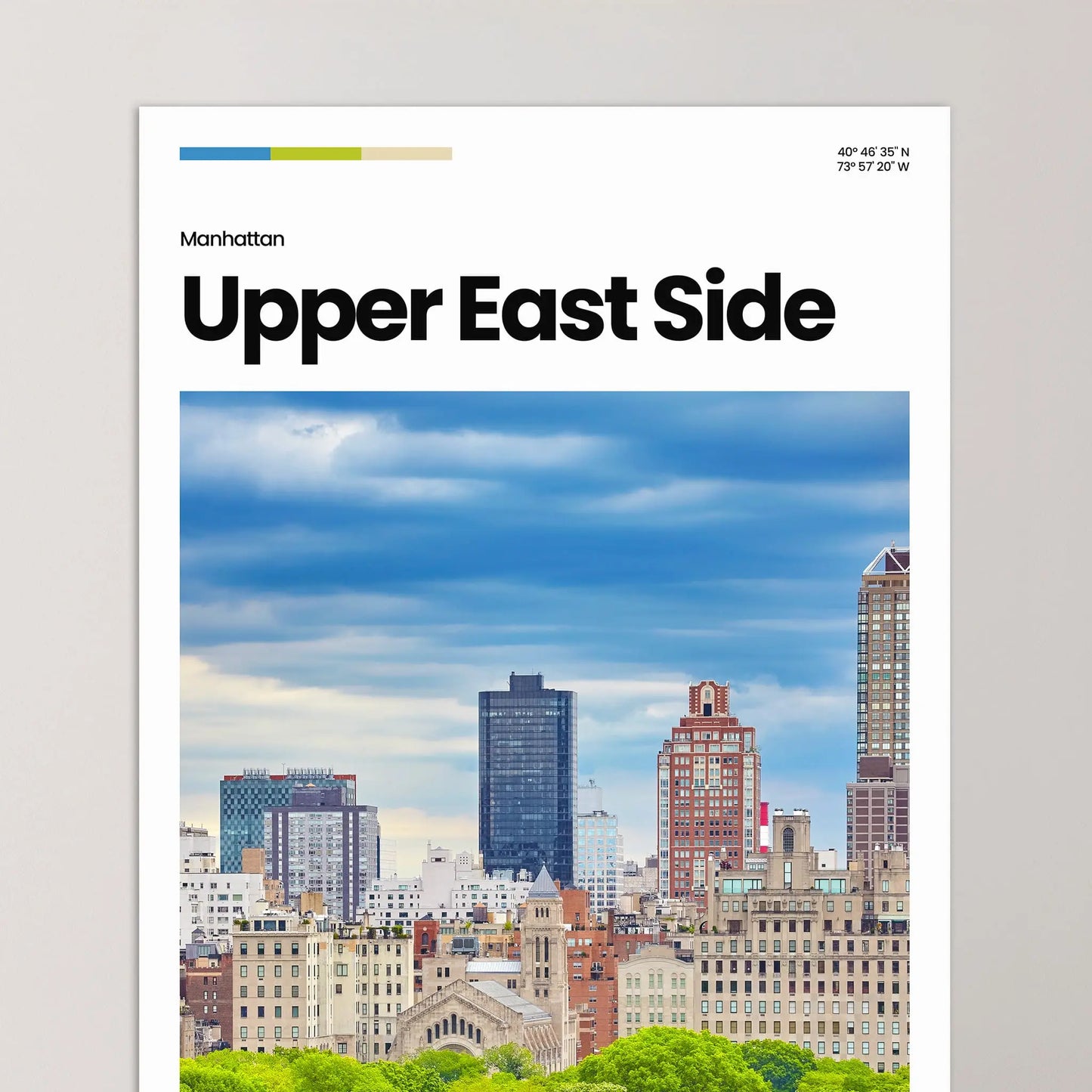 Upper East Side Poster