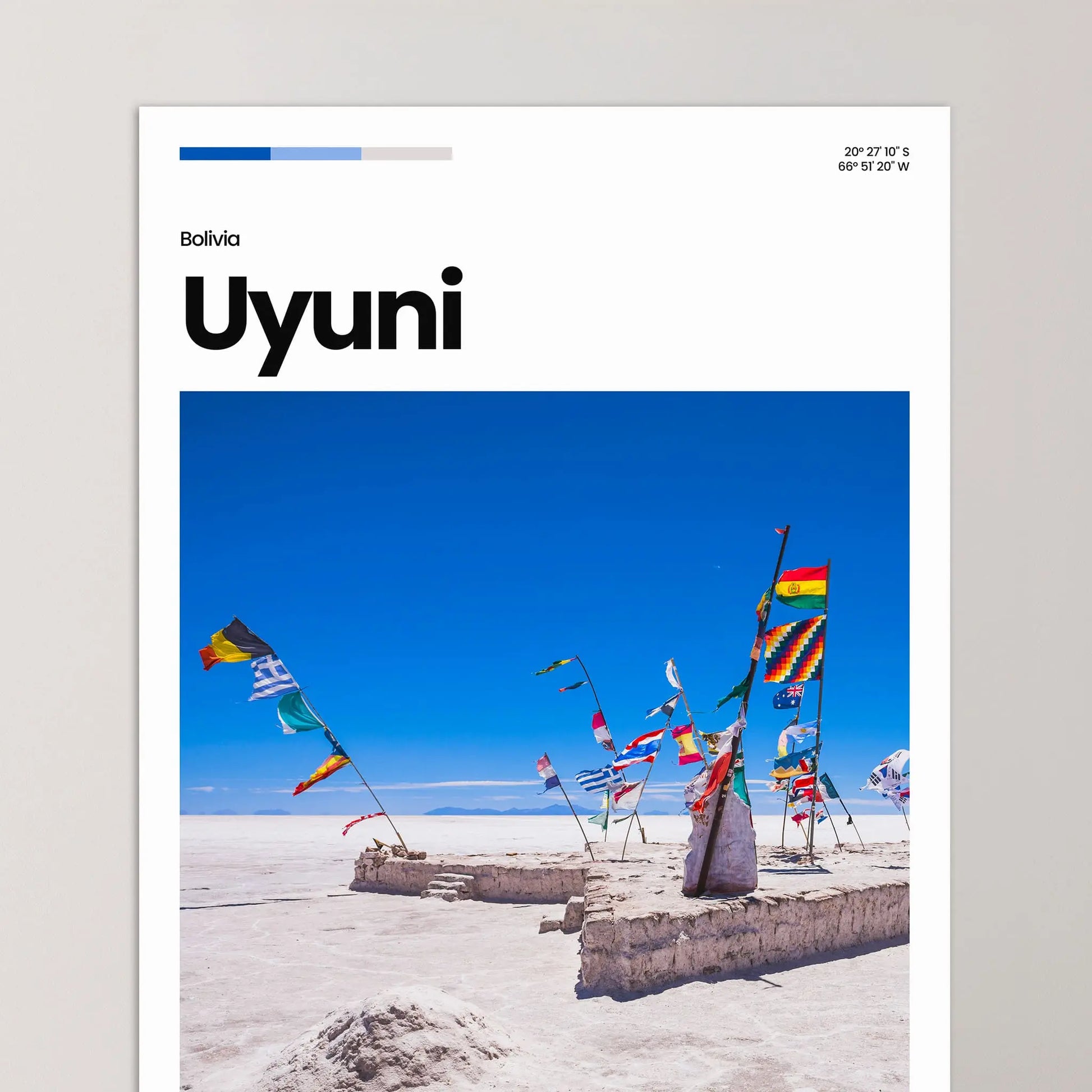 Uyuni Poster – Vintage Wall Art Print