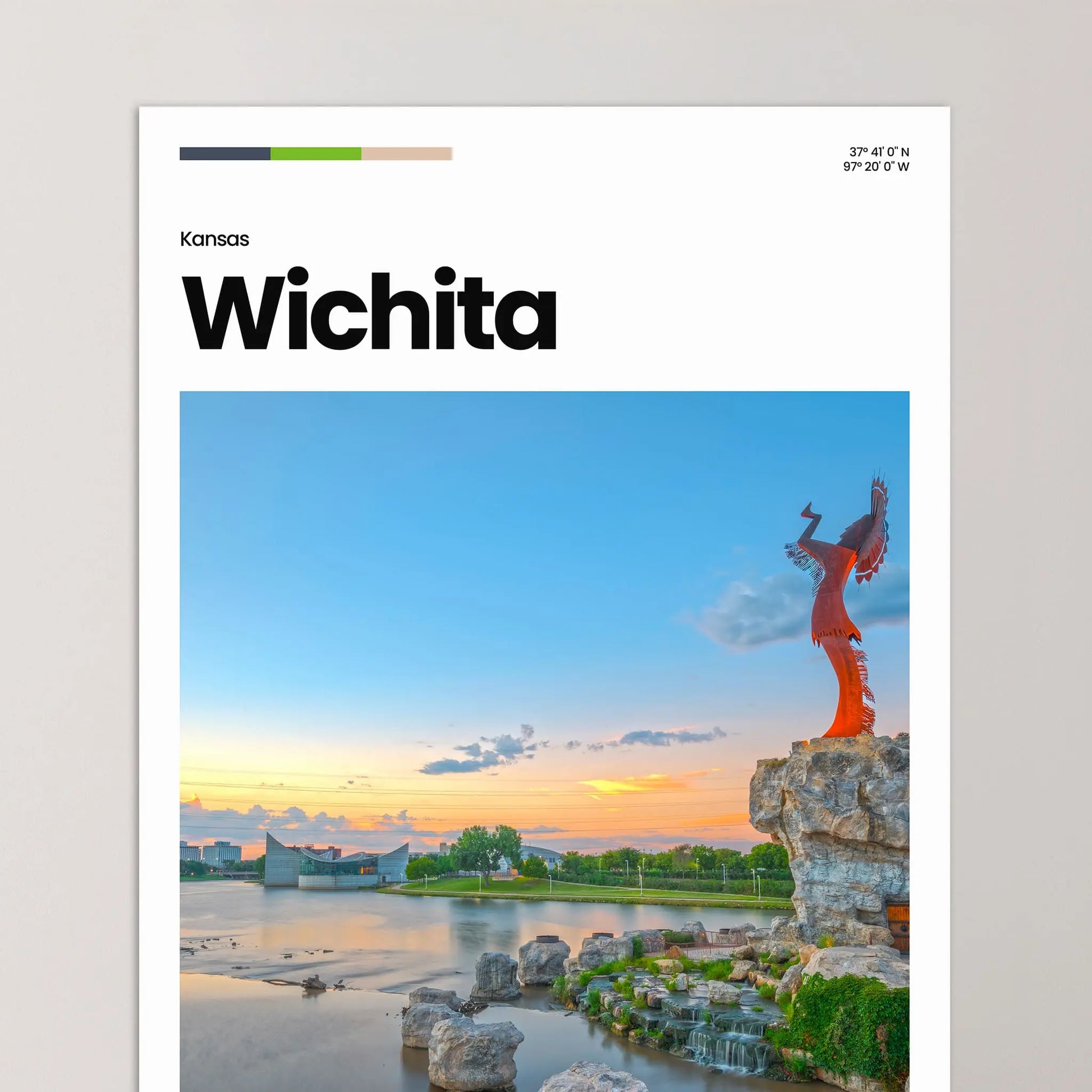 Wichita Poster – Vintage Wall Art Print