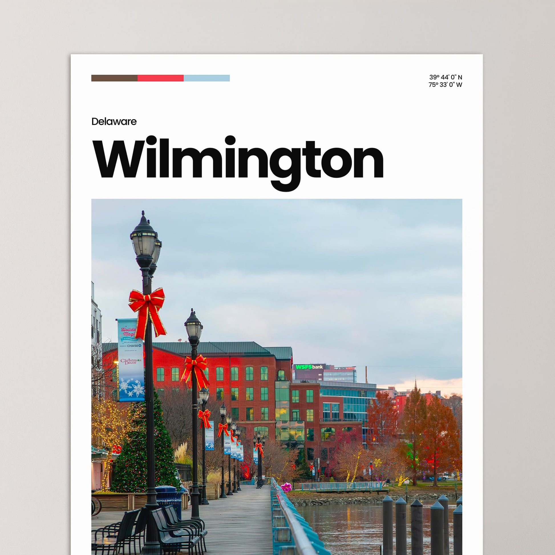 Wilmington Poster – Vintage Wall Art Print
