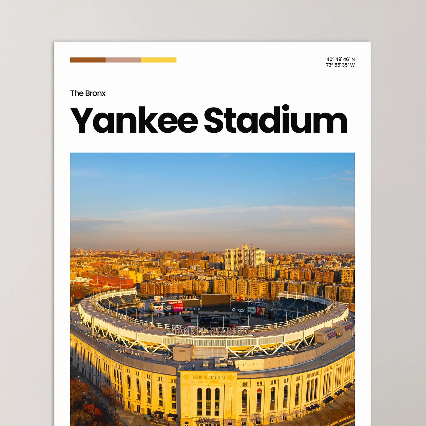 Yankee Stadium Poster
