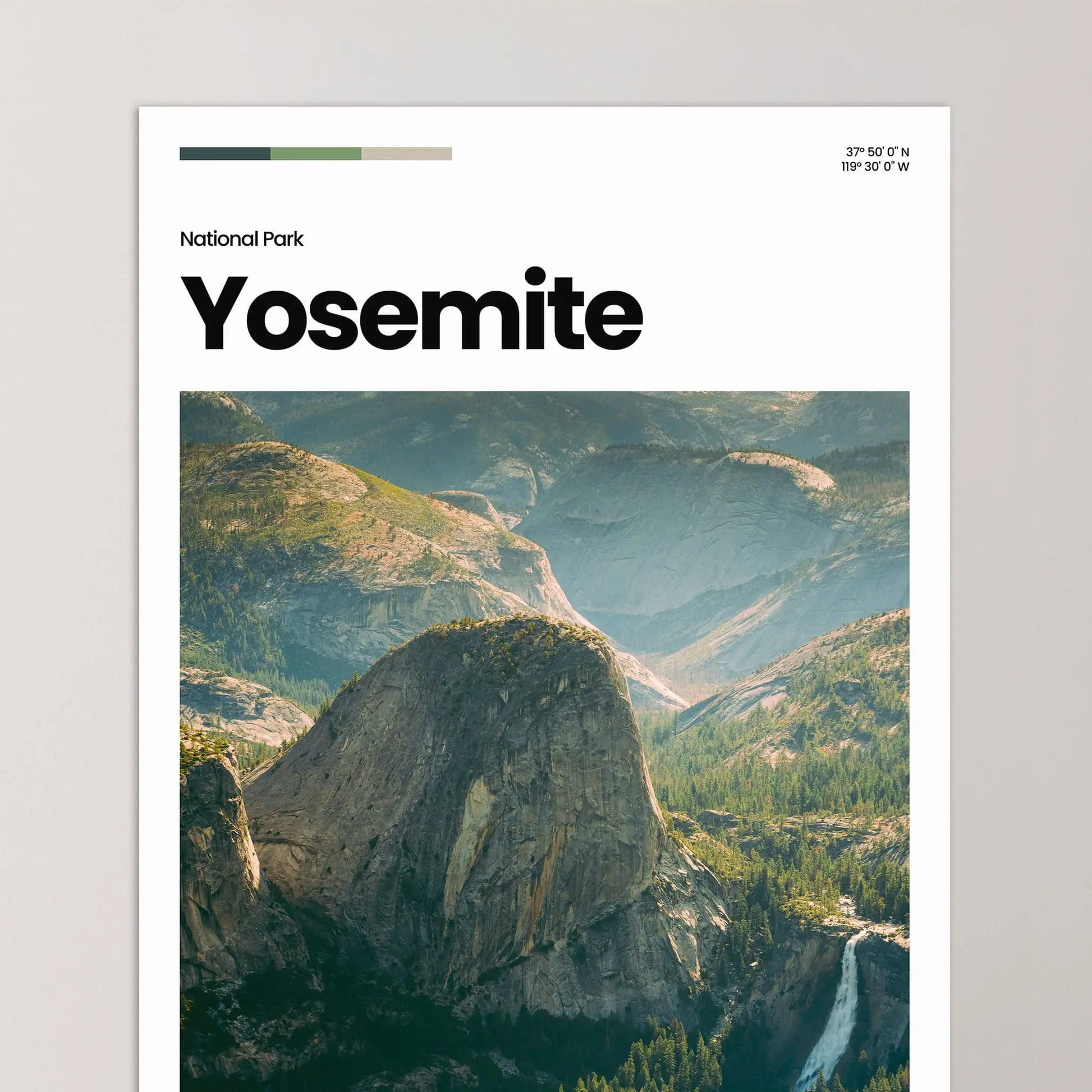 Yosemite Poster – Vintage Wall Art Print