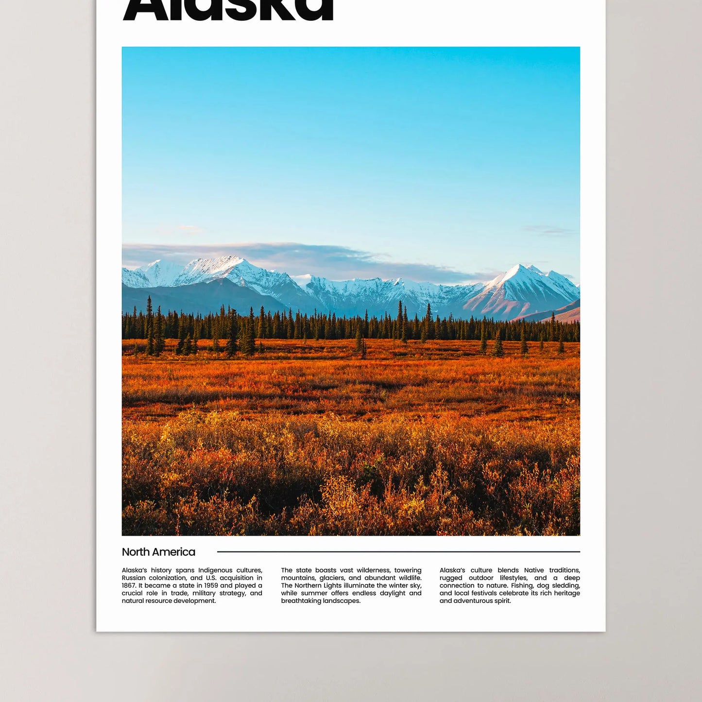 Alaska Poster