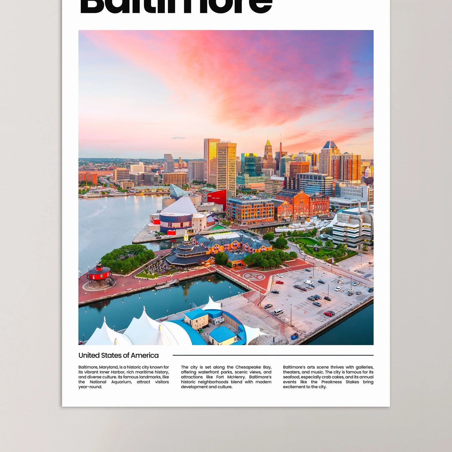 Baltimore Poster