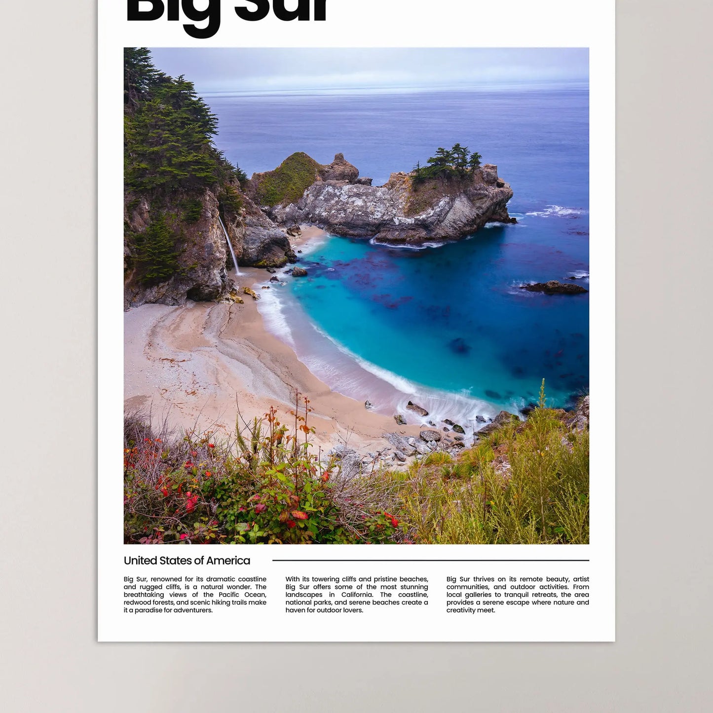 Big Sur Poster