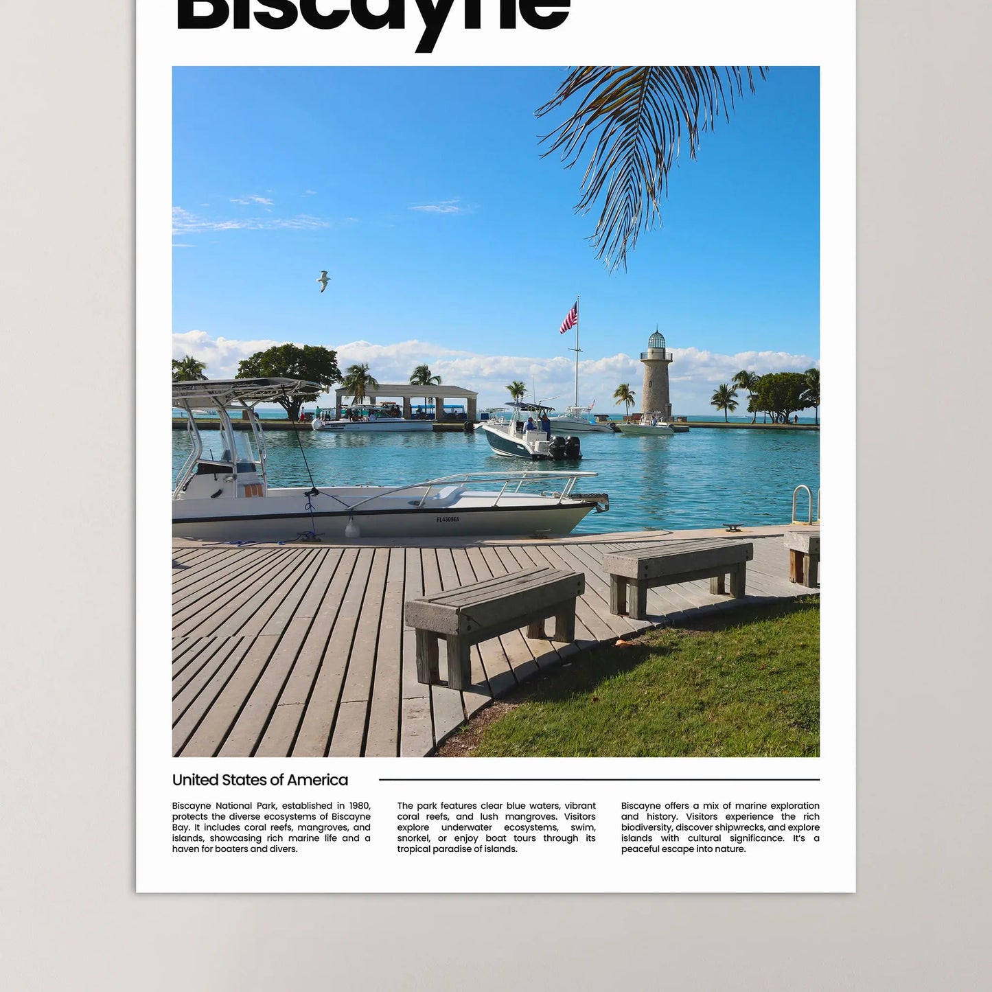 Biscayne Poster