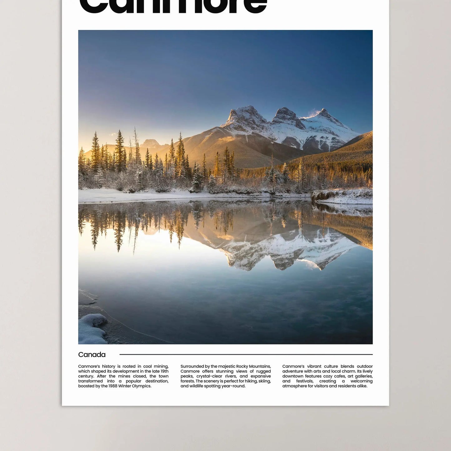 Canmore Poster
