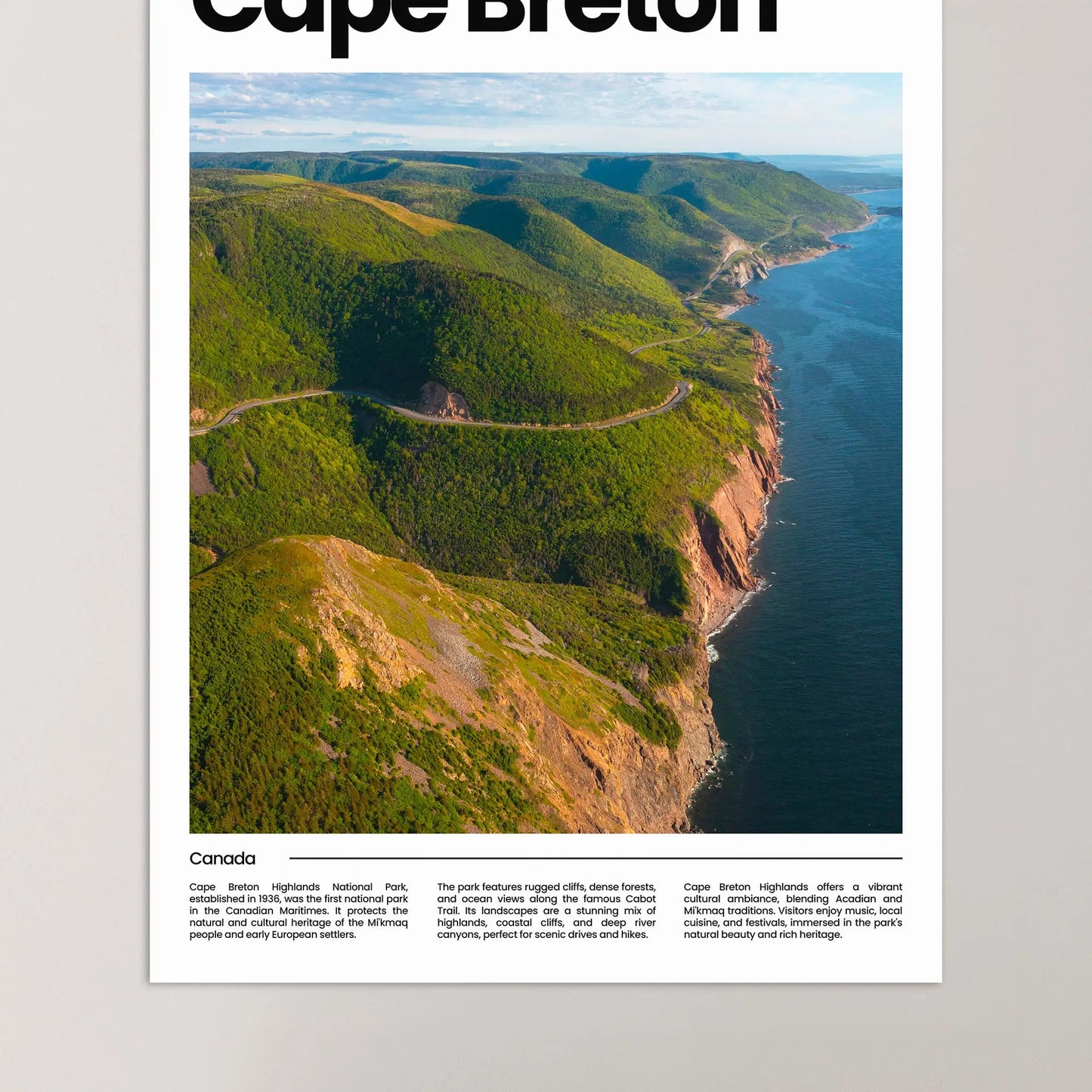Cape Breton Poster