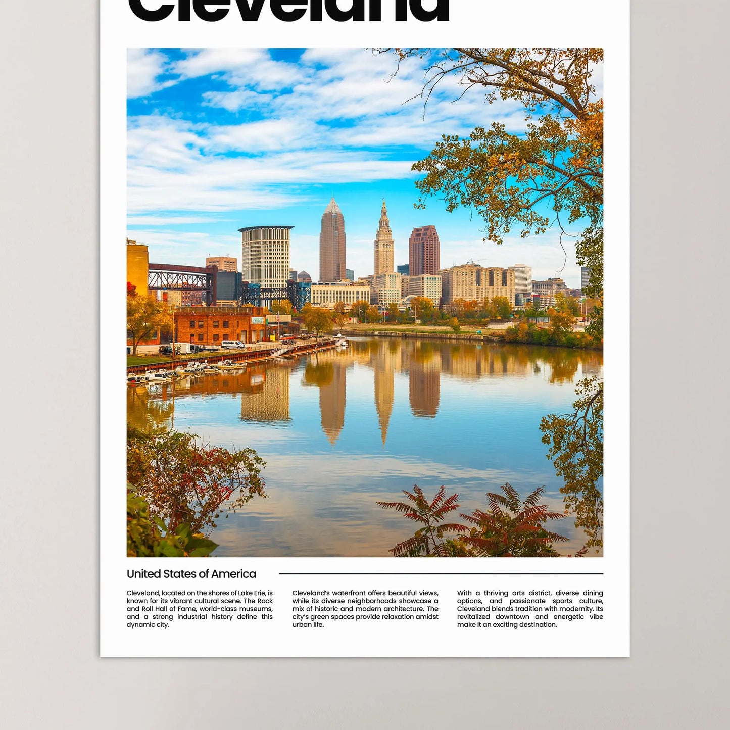 Cleveland Poster
