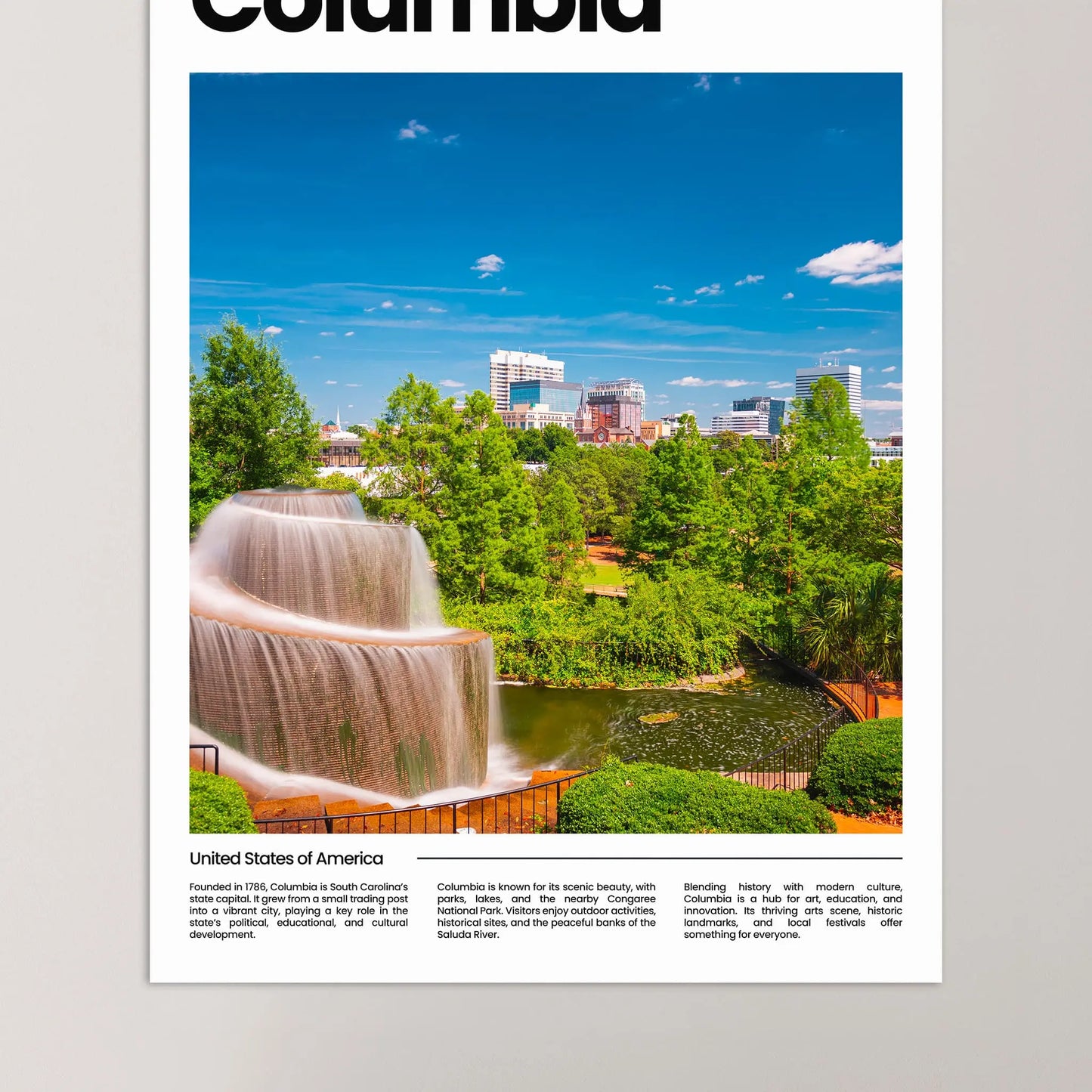 Columbia Poster