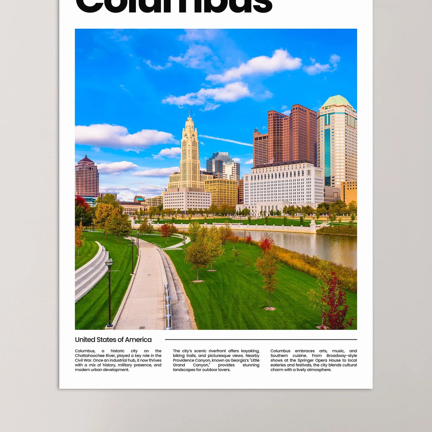 Columbus Poster