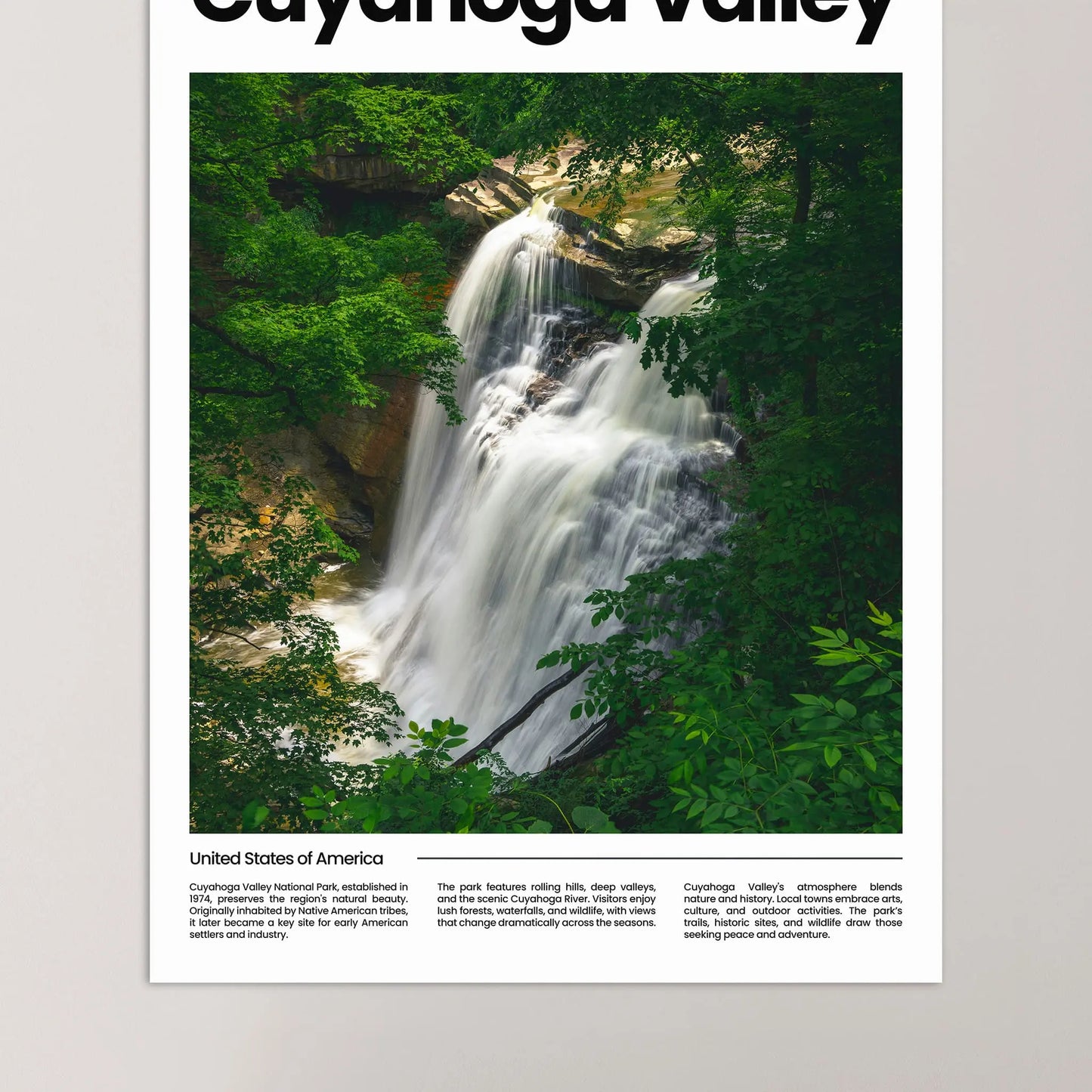 Cuyahoga Valley Poster