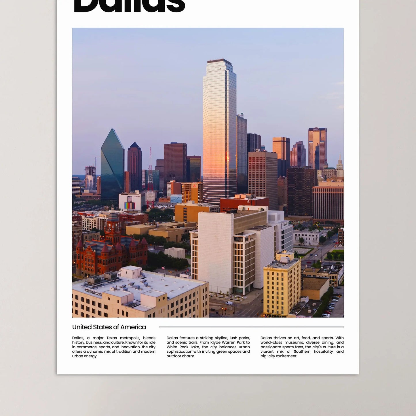 Dallas Poster