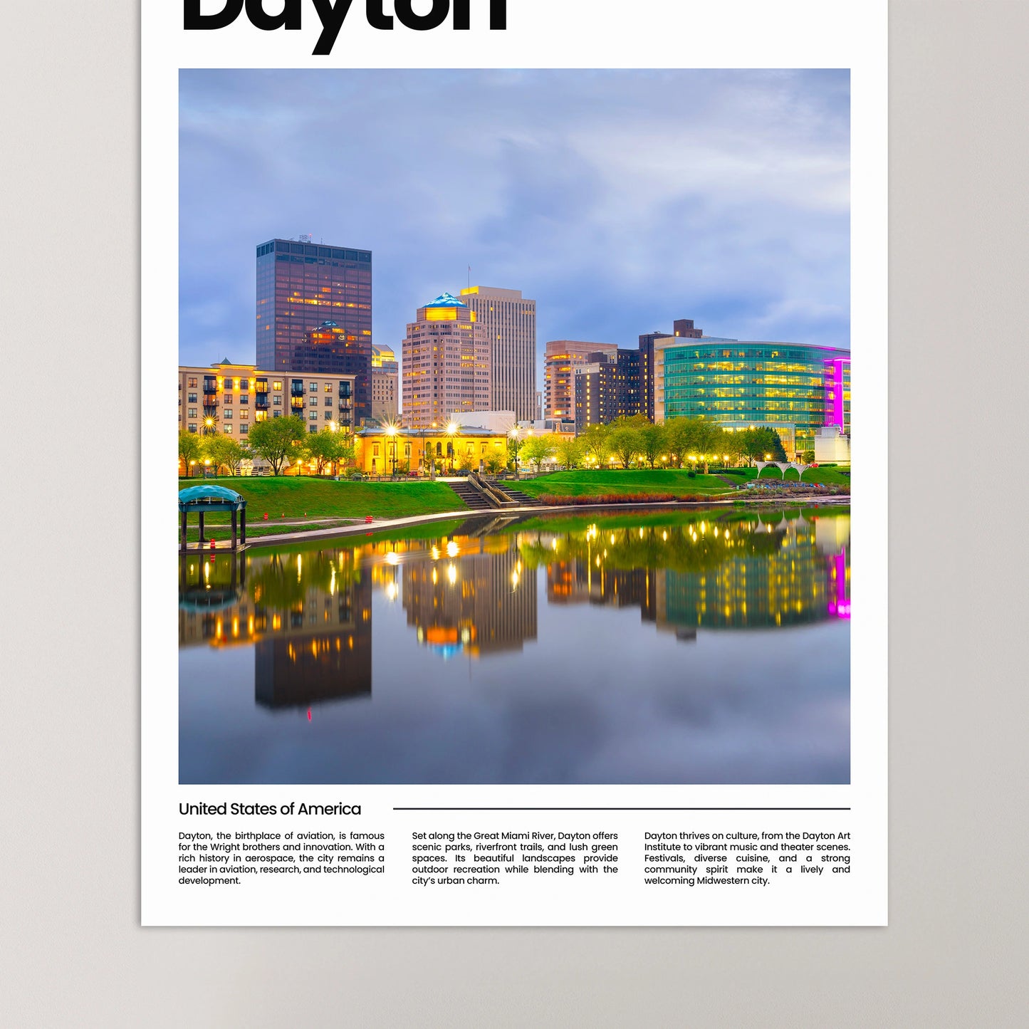 Dayton Poster