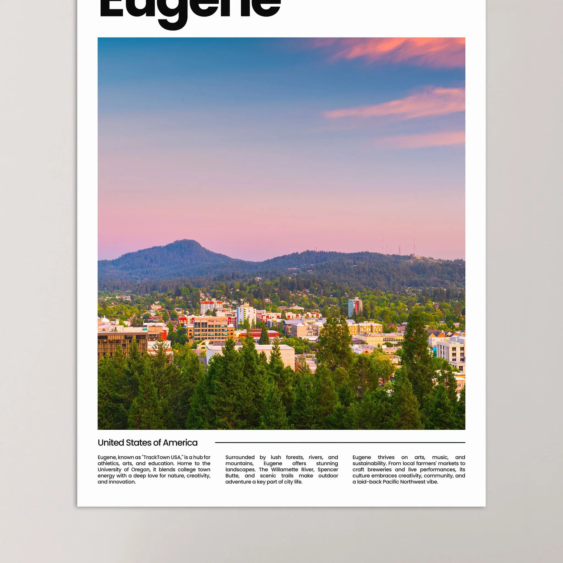 Eugene Poster – Vintage Wall Art Print