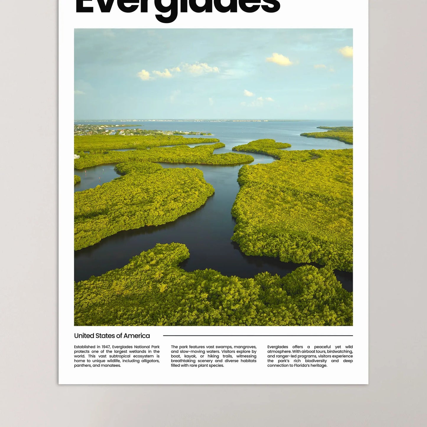 Everglades Poster