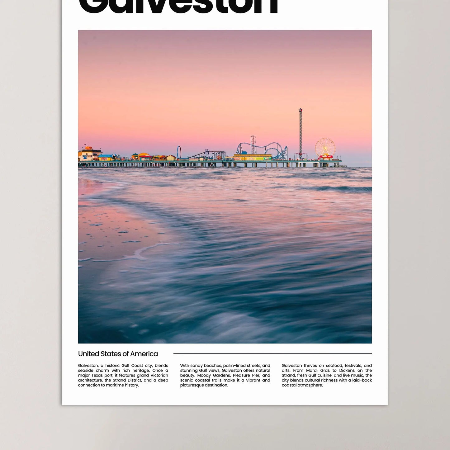 Galveston Poster