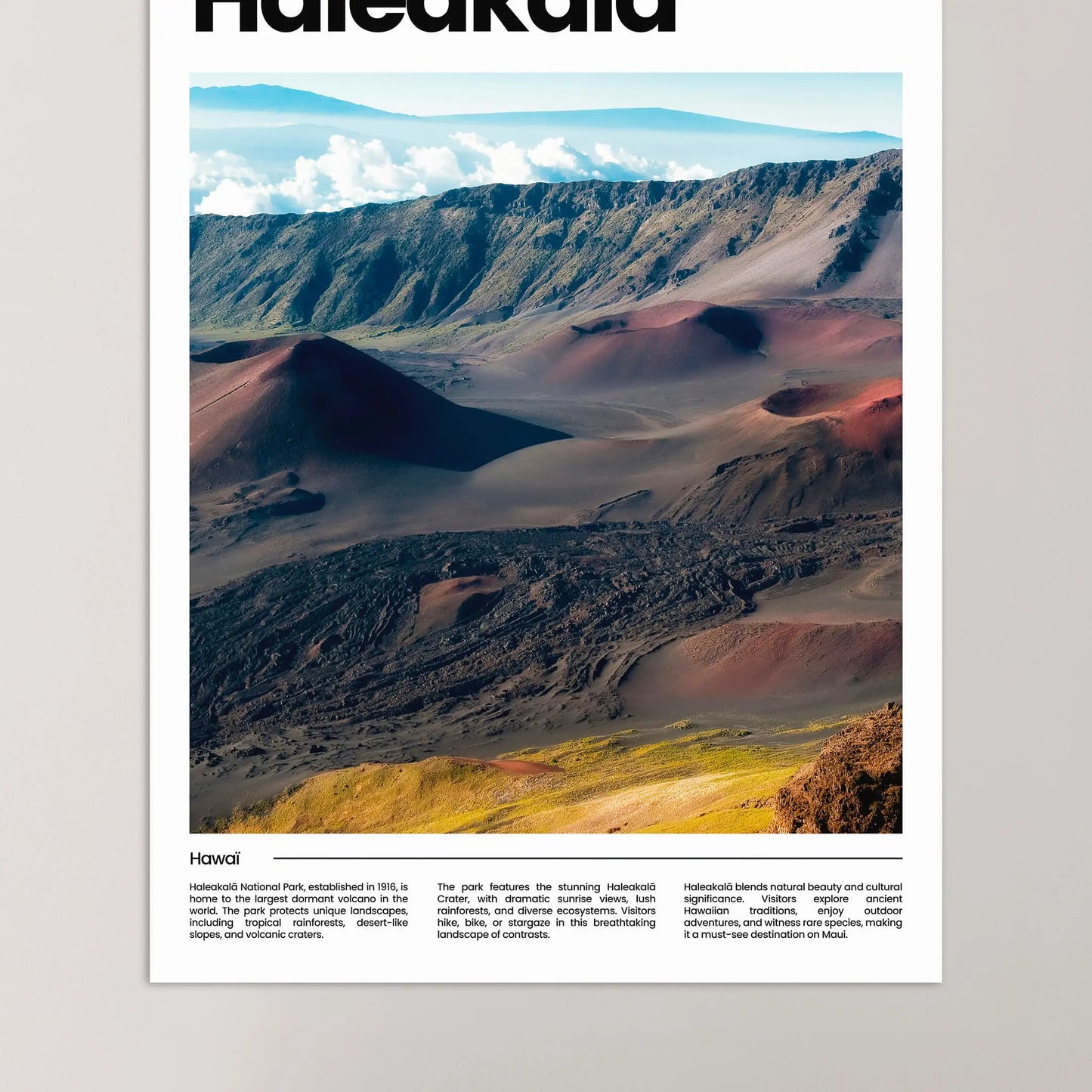 Haleakalā Poster