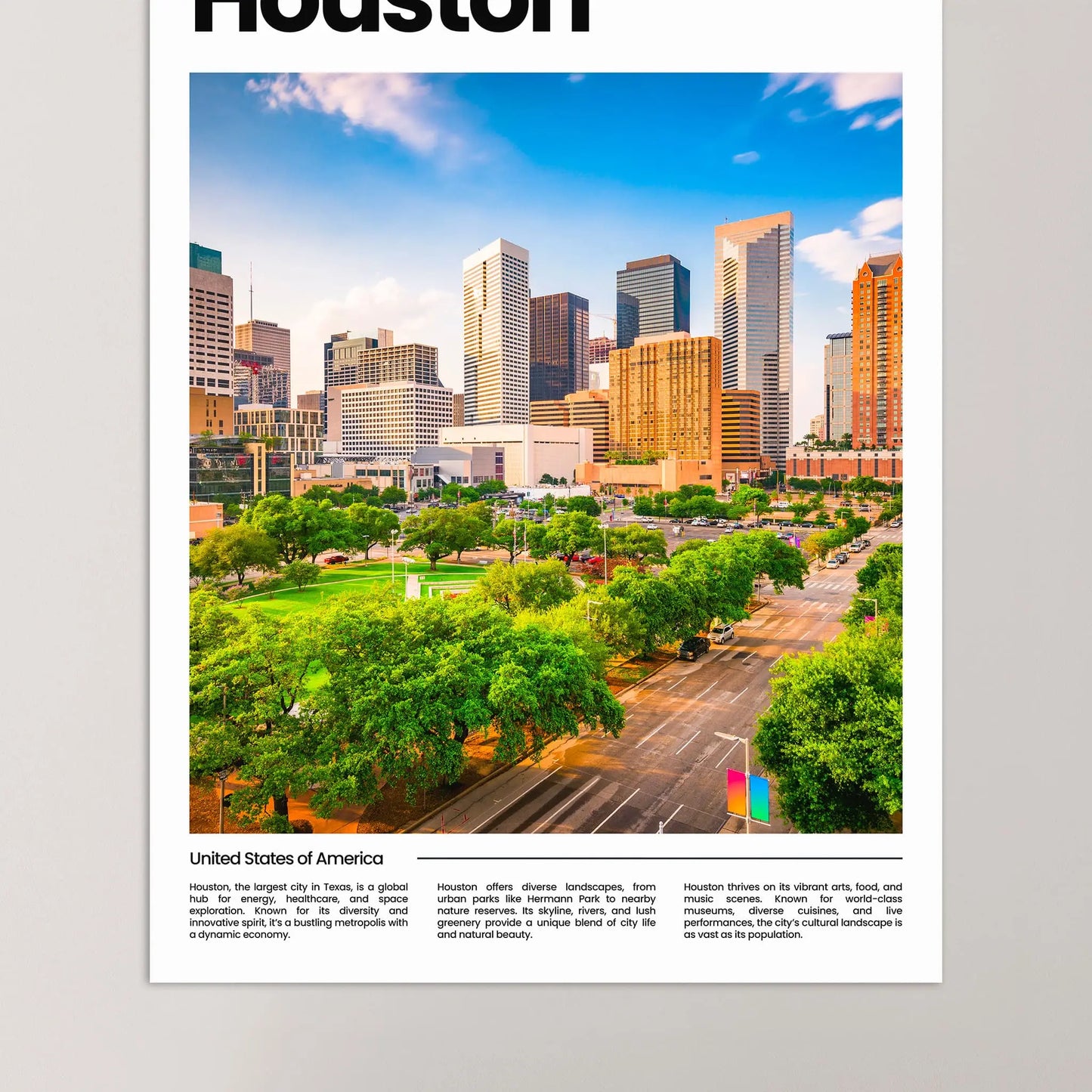 Houston Poster