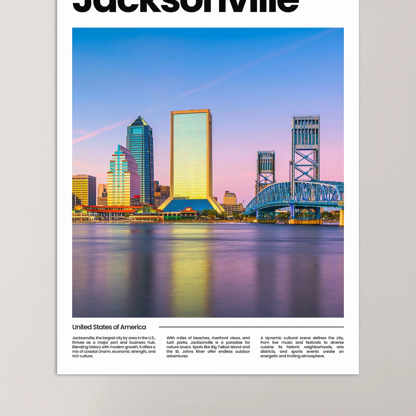 Jacksonville Poster