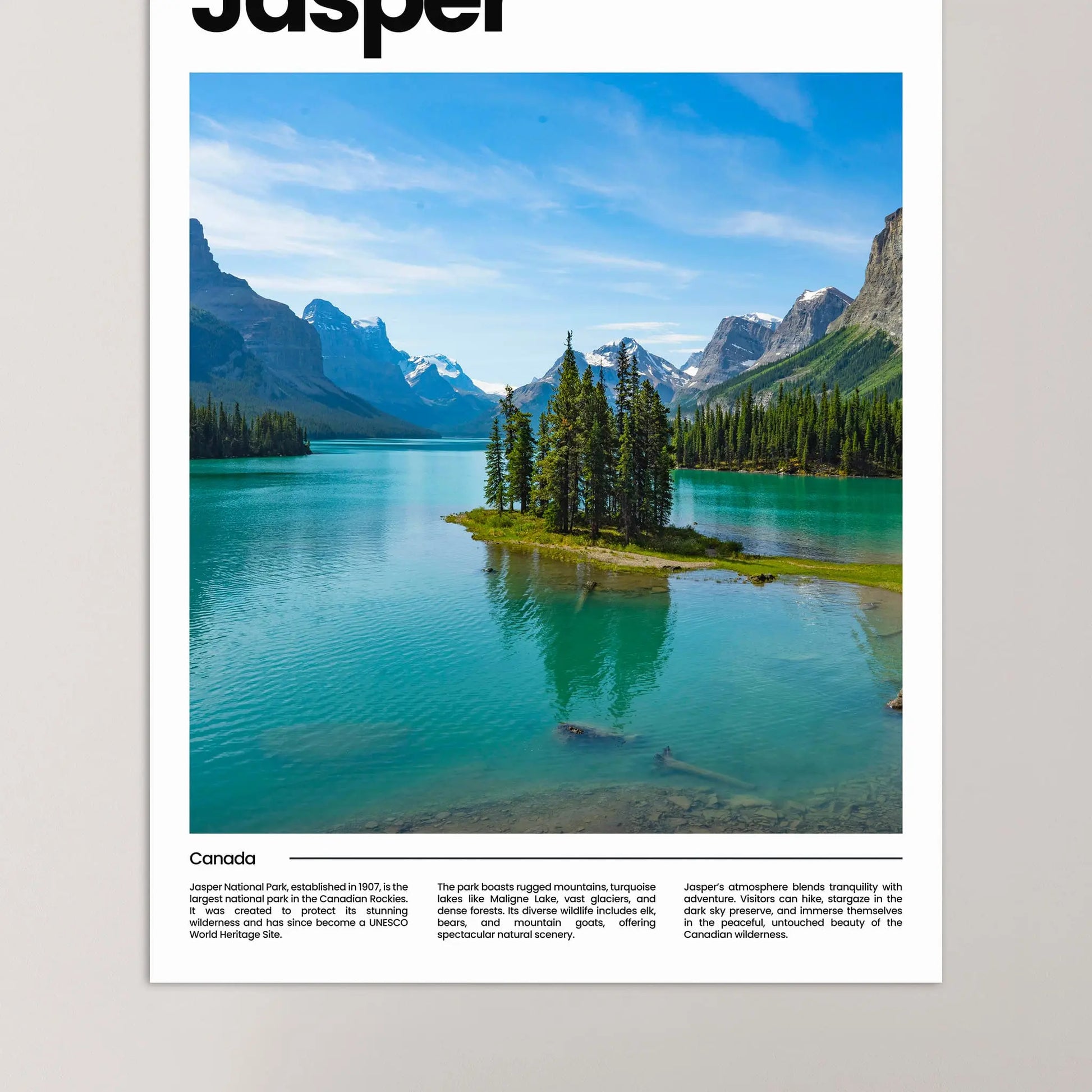 Jasper Poster – Vintage Wall Art Print