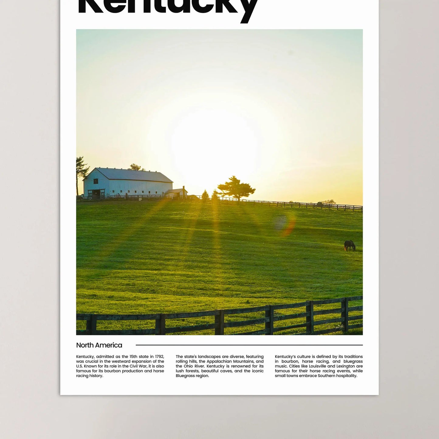Kentucky Poster