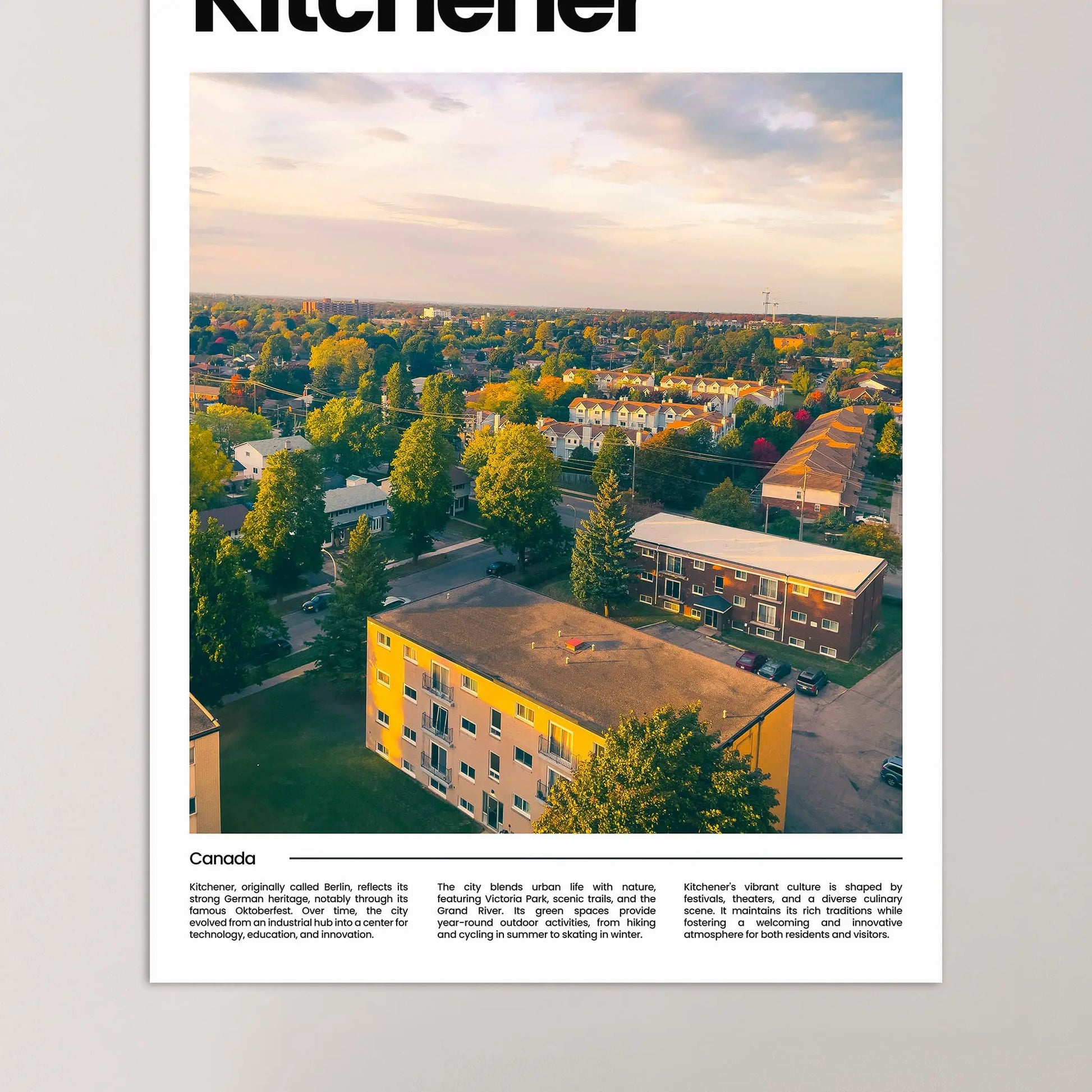 Kitchener Poster – Vintage Wall Art Print