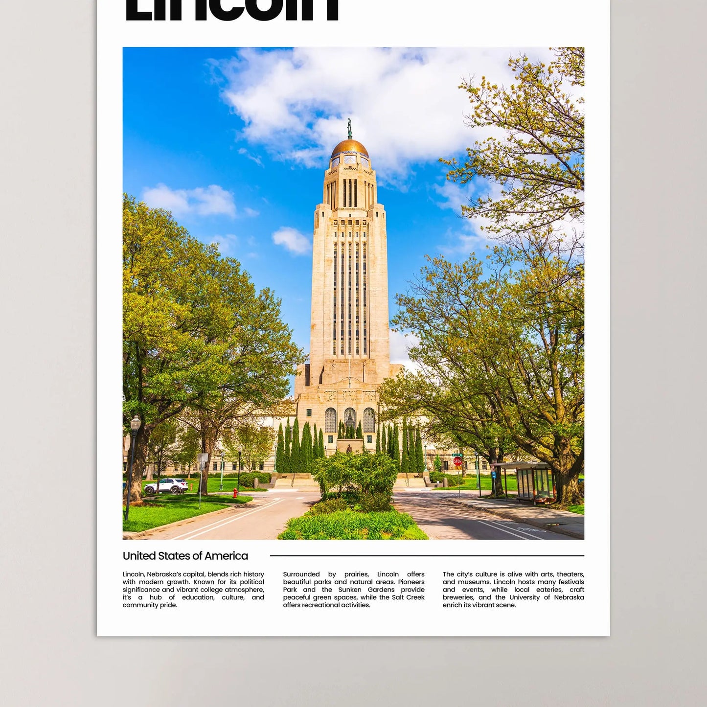 Lincoln Poster