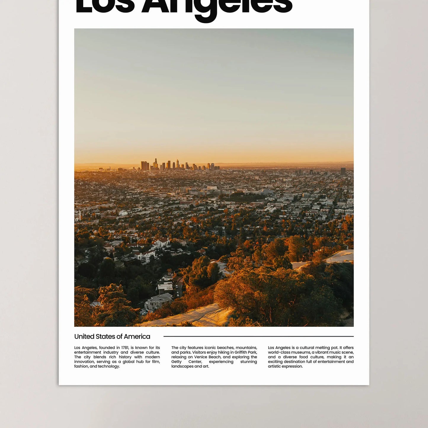 Los Angeles Poster