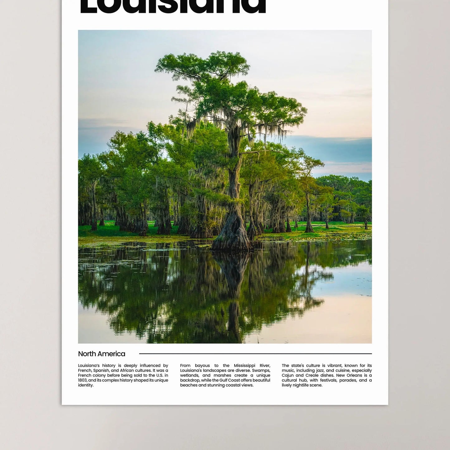 Louisiana Poster