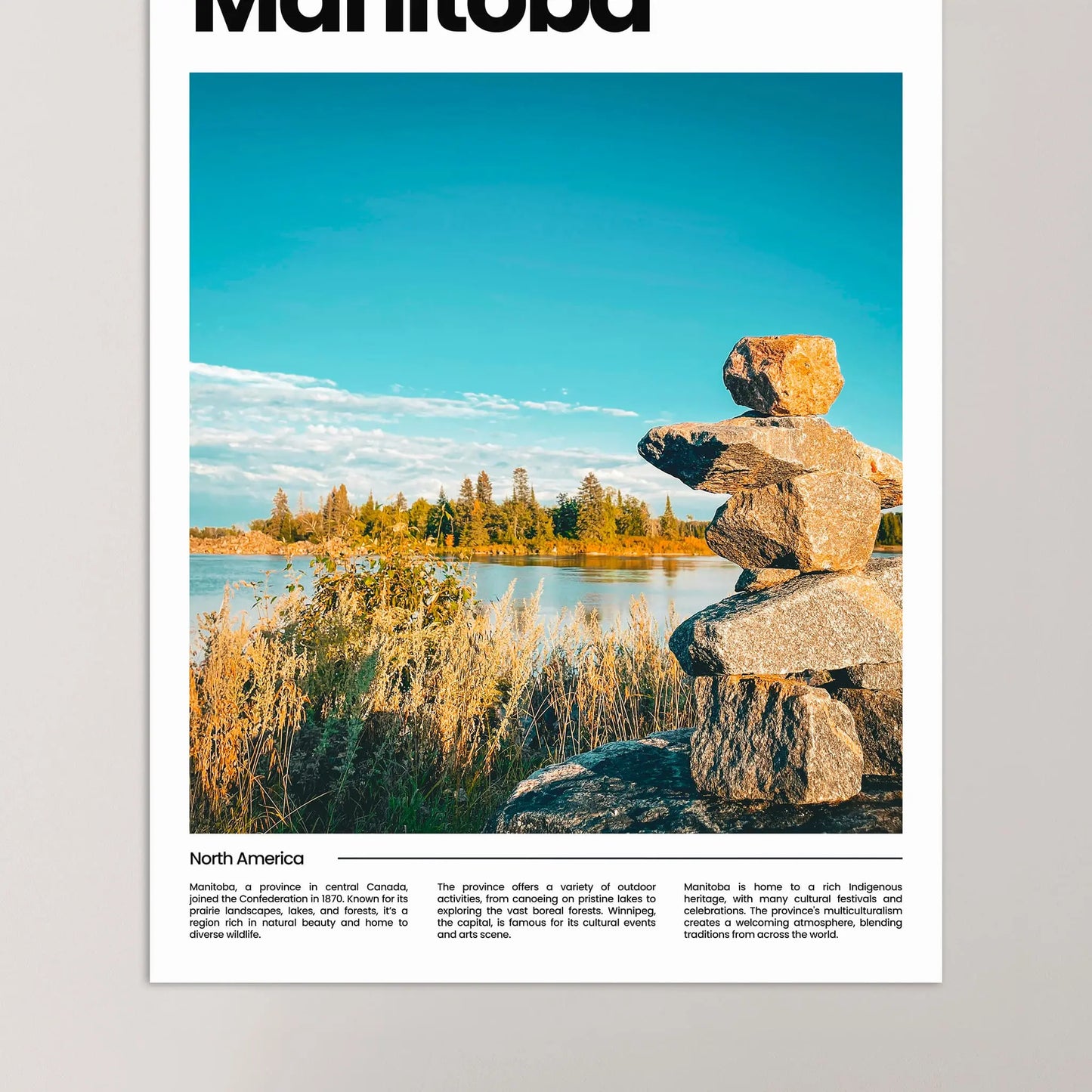 Manitoba Poster