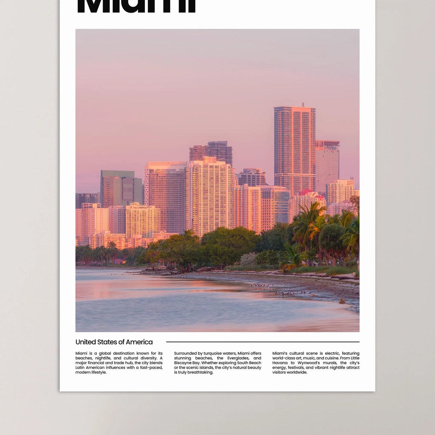 Miami Poster