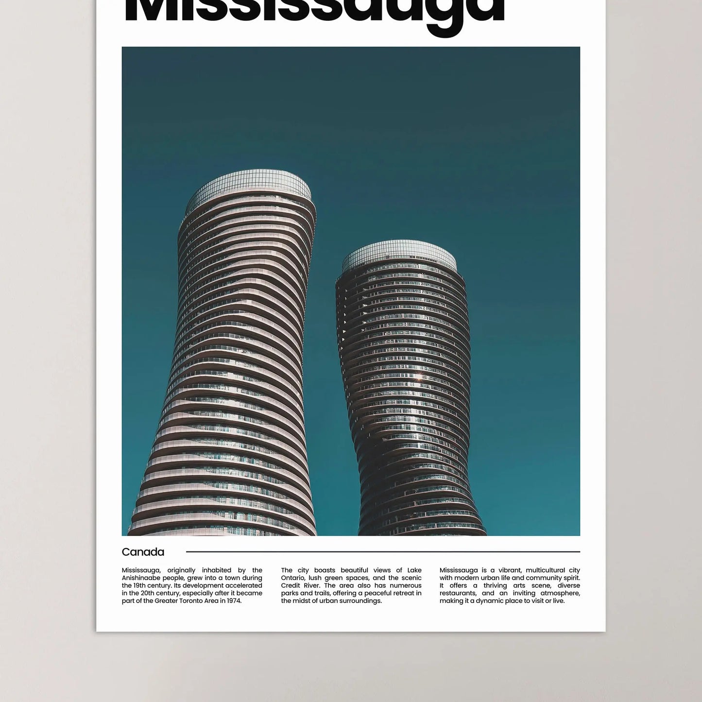 Mississauga Poster