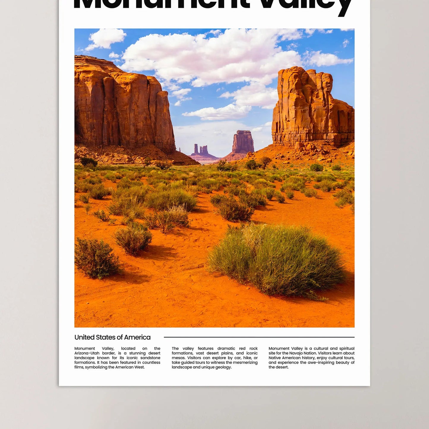 Monument Valley Poster