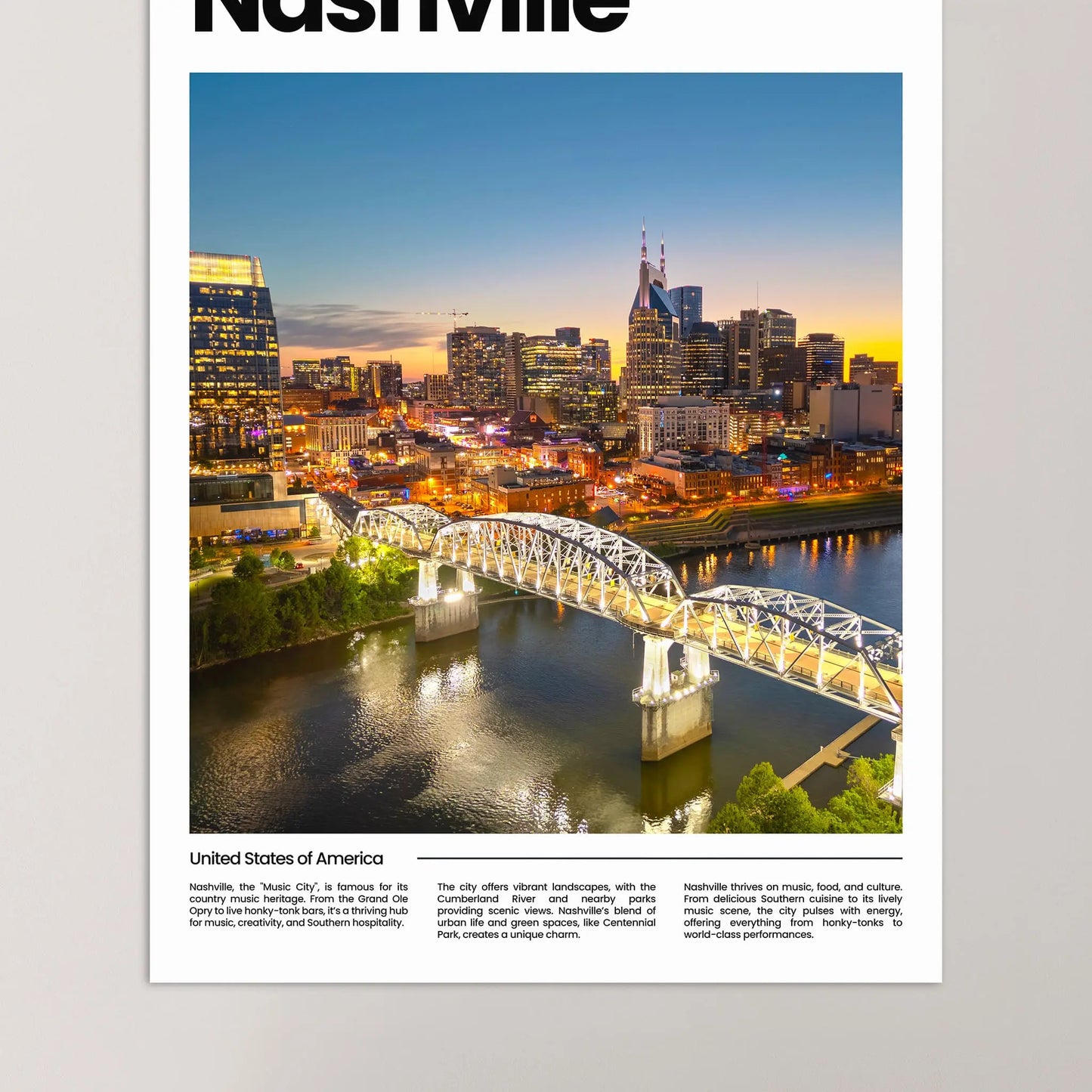 Nashville Poster