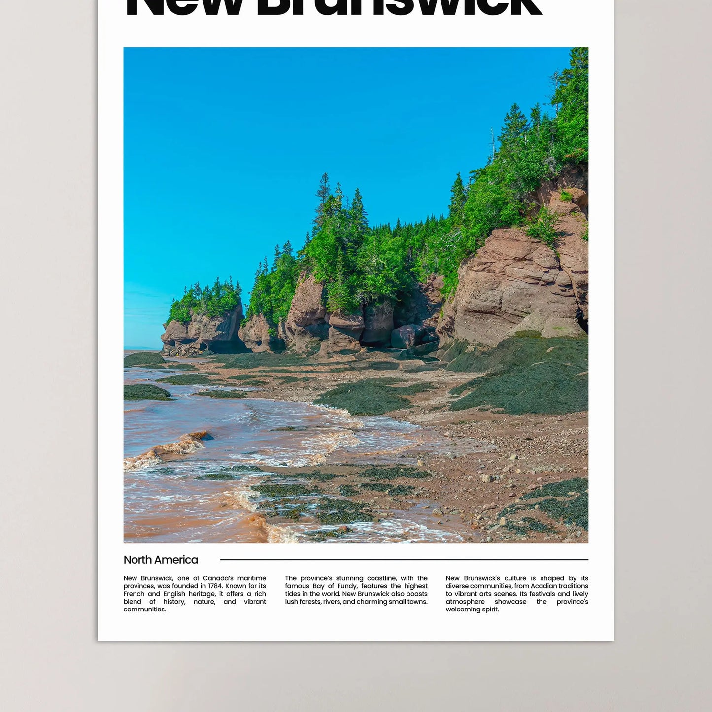 New Brunswick Poster