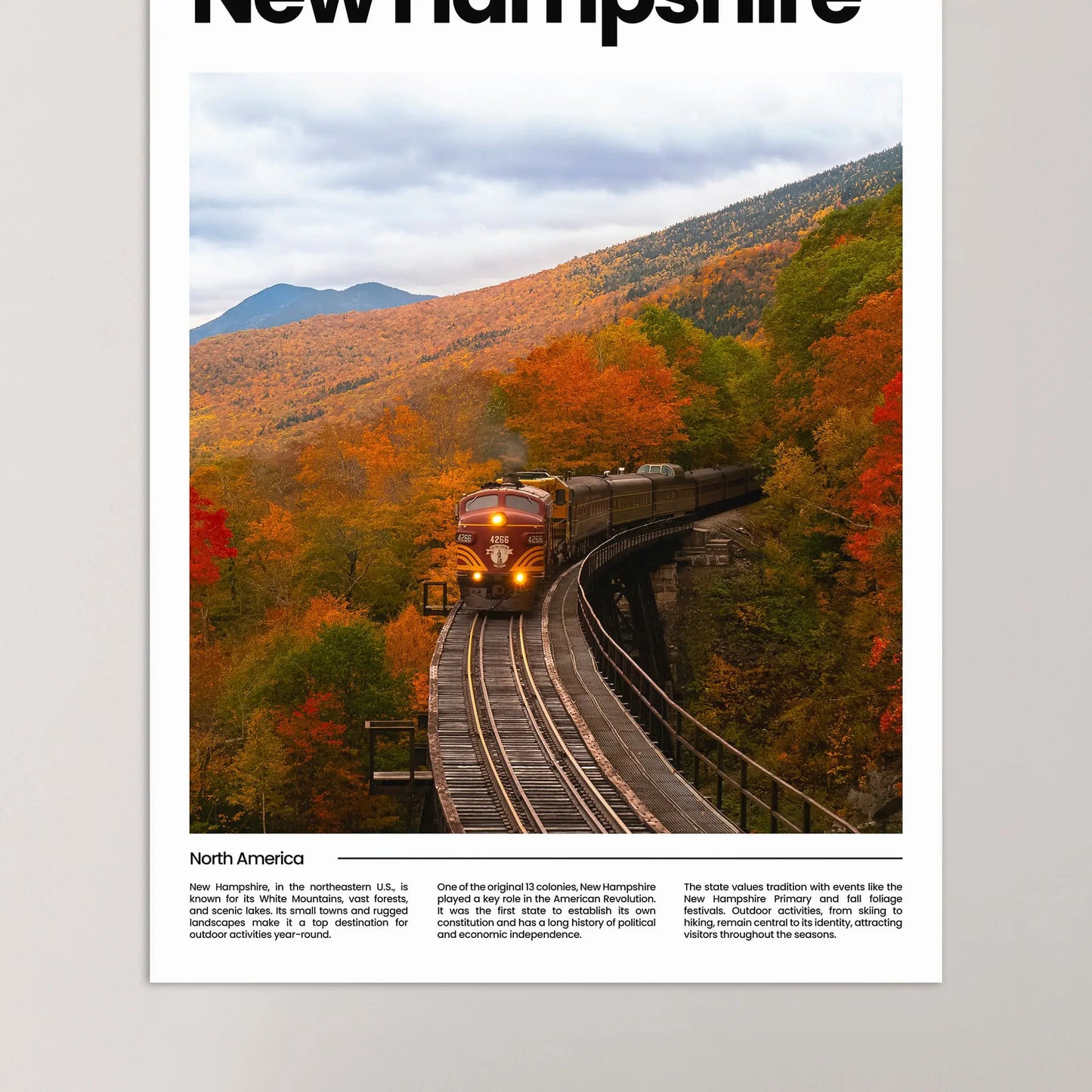 New Hampshire Poster