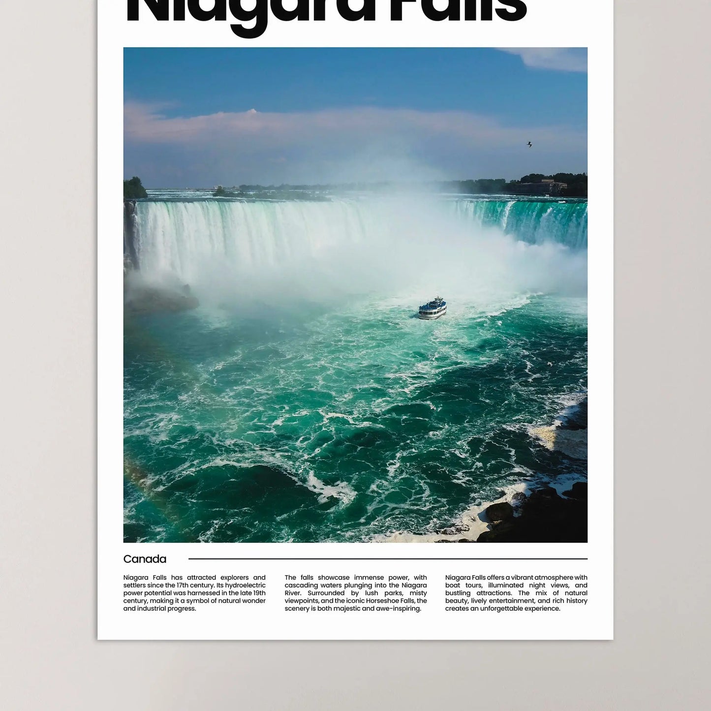 Niagara Falls Poster