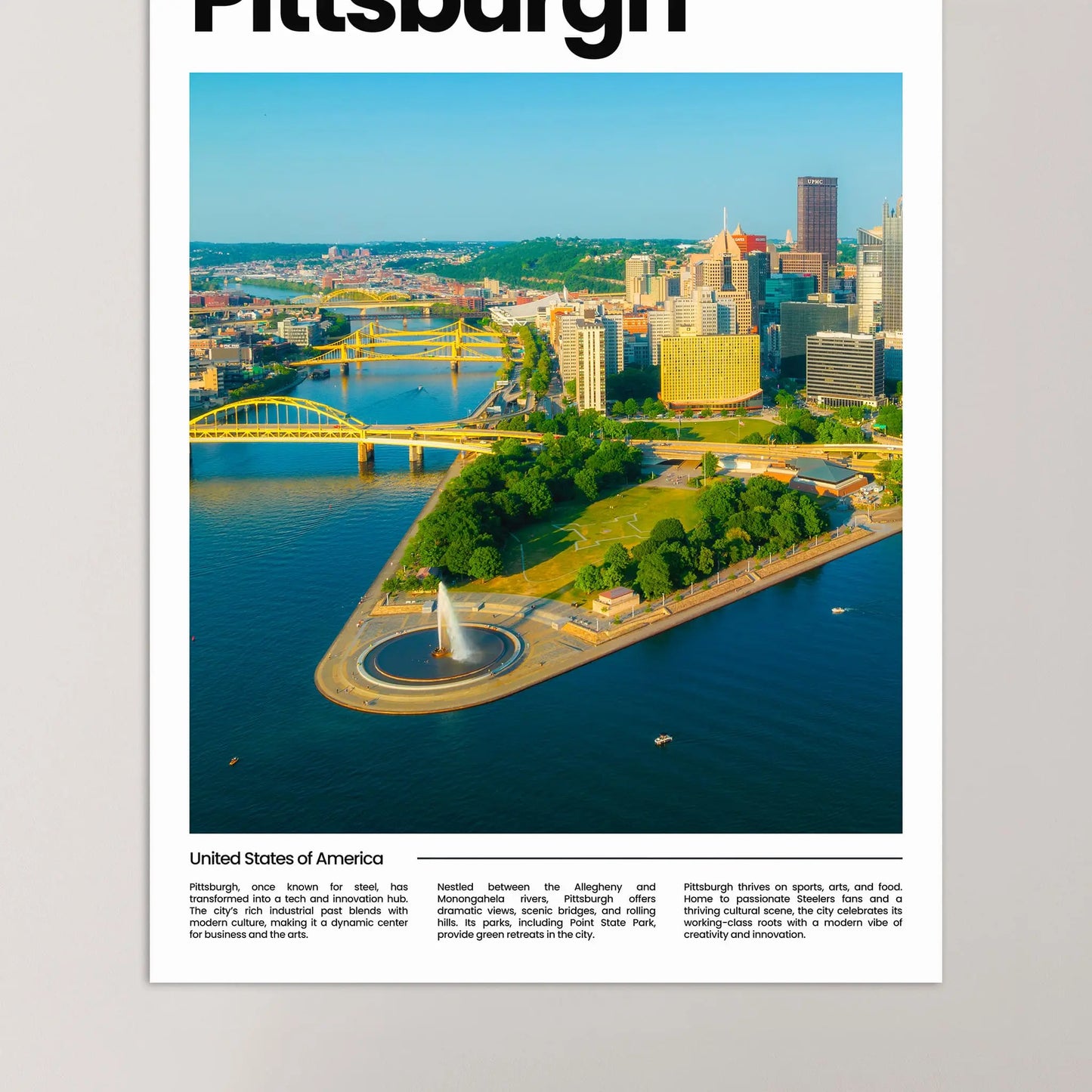 Pittsburgh Poster